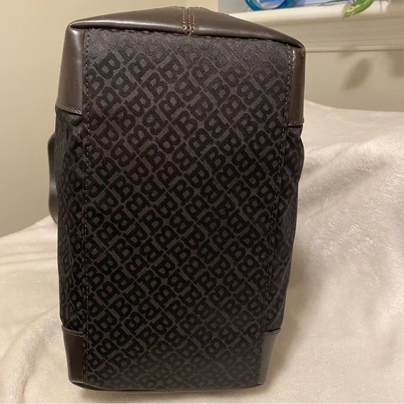 Bally EUC Monogram tote bag Black with Gold Hardware - Picture 6 of 14